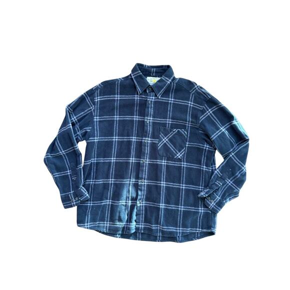 Vintage Alaska Wilderness Gear 19A59 Men's Flannel Plaid Shirt Size XL - Picture 1 of 3